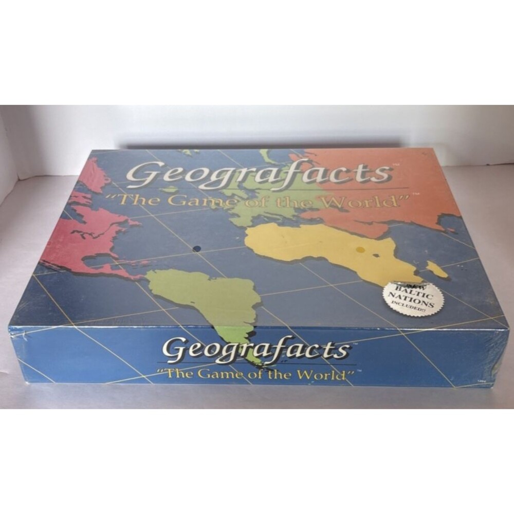 Geografacts "The Game of the World" With Baltic Nations 1991
